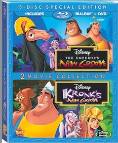 LILO & STITCH, ATLANTIS, EMPEROR’S NEW GROOVE 2-Movie Collections on BR/DVD