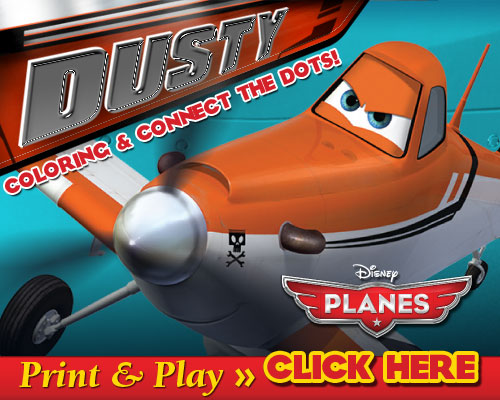 FREE PLANES Coloring & Connect the Dots Pages