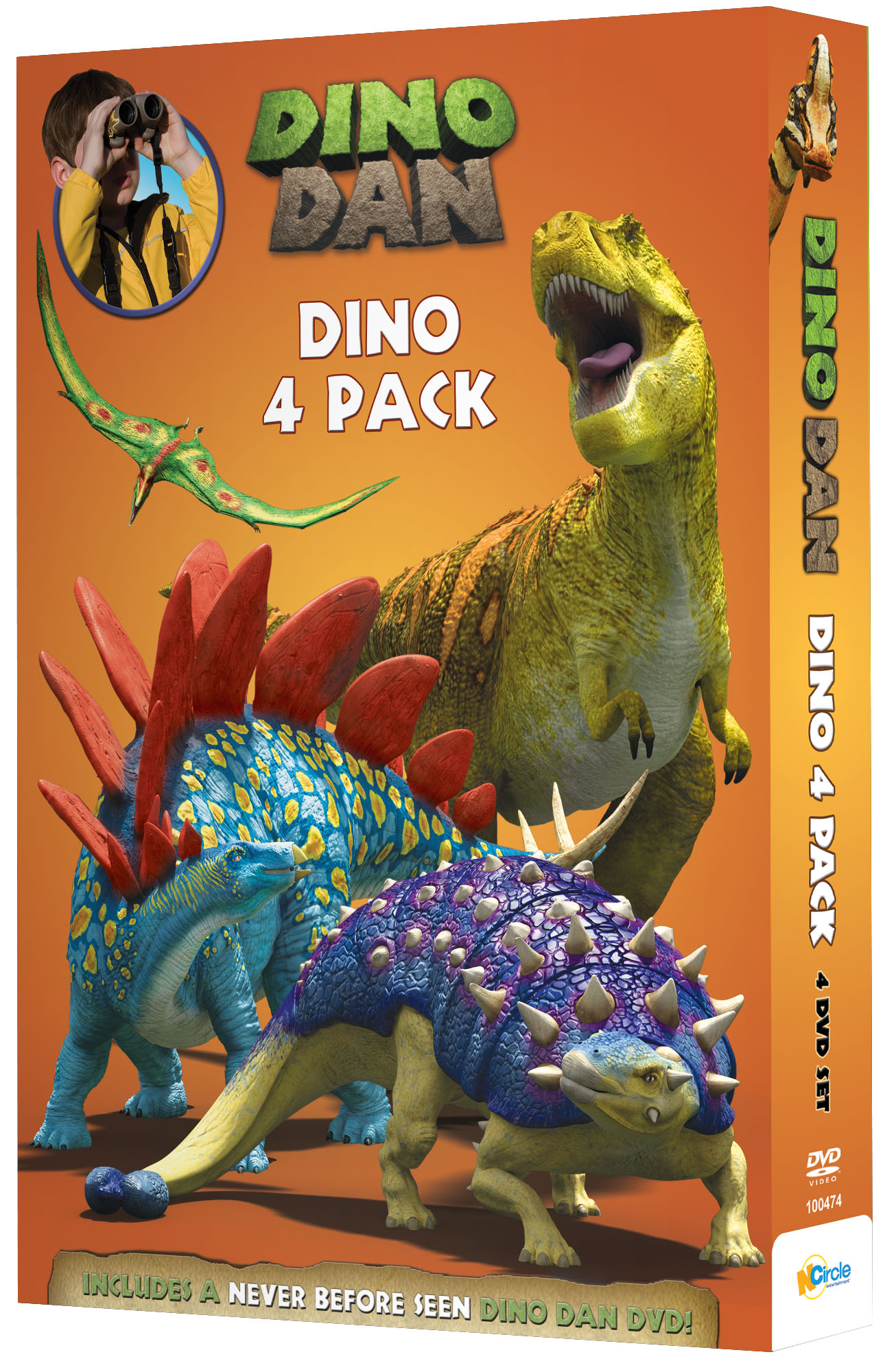 Dino Dan' Dino DVD 4 Pack Review
