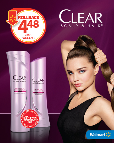 Clear Scalp Hair Products Are On Rollback At Walmart! 