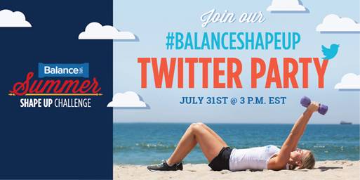 Summer Shape Up Twitter Chat this Thursday