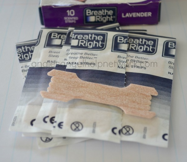 Breathe Right Nasal Strips Lavender Scented Strips