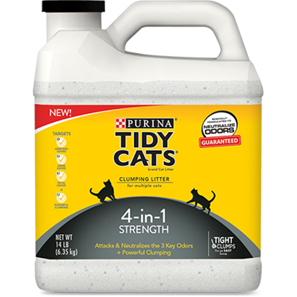 Tidy Cats 4-in-1 Strength Litter 