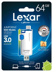 Lexar JumpDrive M20 Secure USB 3.0 Flash Drive